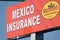 Sign for Sanborns Mexico Auto Insurance. American tourists driving to Mexico are encourged to