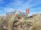 Sign on Sand Dune at Empire