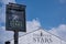 Sign for Seven Stars public house Thornton Hough Wirral June 2020