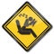 Sign with sudden micro sleep wile driving