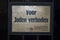 Sign used during world war 2 with dutch text Voor joden verboden which menans no jews allowd