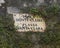 Sign on wall next to Chapelle de la Visitation Sainte-Claire at the foot of Castle Hill in Nice, France