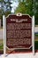 The sign for the world\\\'s largest penny erected in 2020 in Woodruff, Wisconsin, USA - 25 July 2023