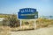 Signage Malibu 21 Miles of scenic beauty at Highway no 1 at the californian coast, USA