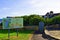 Signage for the Pier, at Saltburn by the Sea, North Yorkshire, England