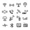 Signal icon set