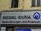 Signal Iduna company signage