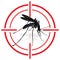Signaling, mosquitoes with mosquito target. mira signal