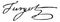 Signature of Anne-Robert-Jacques Turgot or Baron de Laune or Turgot 1727-1781, vintage engraving