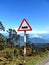 Signboard at Dochula Pass, Bhutan