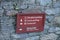 Signboard inside Castle Ward - Ireland travel diaries - Irish tourism