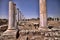 Significant historical ruins of Salamis, northern Cyprus