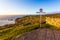 Signpost at Lands End Cornwall, United Kingdom