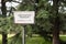 Signpost at the Palatine Hill, Criptoportico Neroniano, Rome