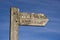 Signpost Pen y Ghent Hill