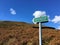 Signpost for the Quiraing, Isle Of Skye