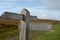 Signpost on Selworthy Beacon, Exmoor, North Devon
