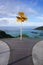 Signpost at Stirling Point in New Zealand