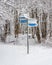 Signposts on the Thomas Muir Heritage Trail