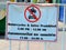 Signs around Jomtien Beach