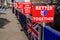 The signs and banners in London protesting Brexit deal between the UK government and the European Union