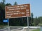 Signs at Custer State Park, South Dakota