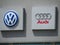 Signs on VAG VW Audi Distribution Center in NJ.