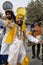 Sikh artists performing Bhangra dance