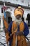 A Sikh man at the Golden Temple in Amristar, India