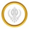 Sikhism symbol icon