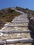 Sikinos Island mountain walkway, Greece