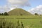 Silbury Hill in Wiltshire, England