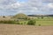 Silbury Hill in Wiltshire, England