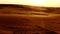 silent as the sun sets in the arabian desert