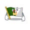 Silent flag algeria are stored mascot bag