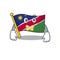 Silent flag namibia isolated the in character