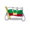 Silent flags bulgarian kept in mascot drawer
