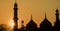 Silhouette - Asafi Masjid