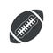 silhouette ball american football sport