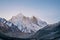 Silhouette of Bhagirathi mountains of Gangotri group