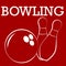Silhouette of bowling