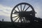 Silhouette of cannon at site of Battle of Manassas, Virginia, location of the battle that started Civil War