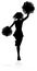 Silhouette Cheerleader