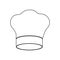 silhouette chef hat uniform kitchen element