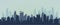 Silhouette of the city.Modern panoramic Urban city tower illustration.wallpaper.Silhouette of skyscrapers