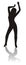 Silhouette of dancing girl