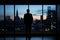 Silhouette of Entrepreneur, Symbolizing Influence and Class