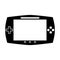 Silhouette game console portable play device