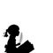 Silhouette girl with feather. World poetry day