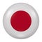 Silhouette of Japan button
